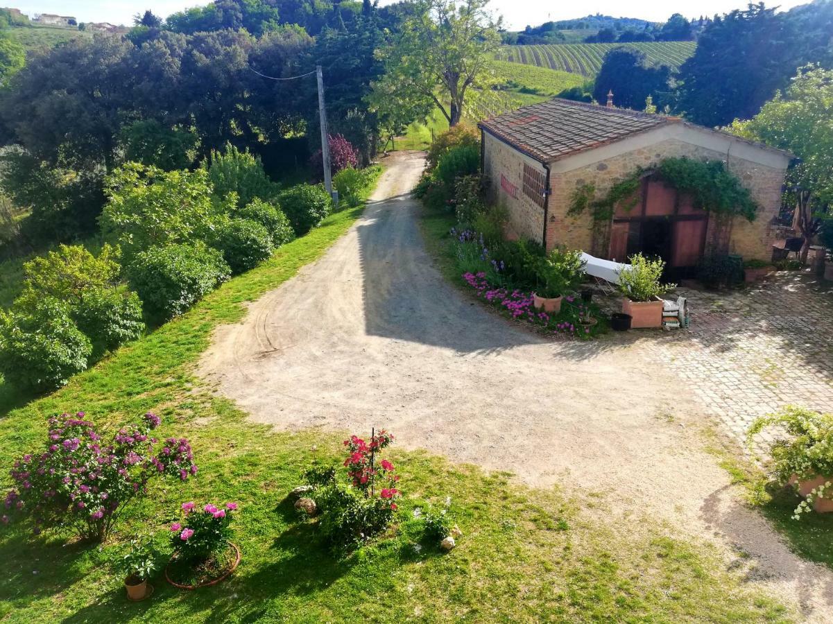 Il Palagione Villa San Gimignano Exteriör bild